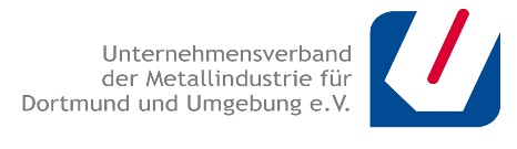Unternehmensverband Metallindustrie Dortmund und Umgebung - Logo